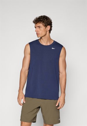 TRAIN EASY FIT SLEEVELESS - Linne - vector navy