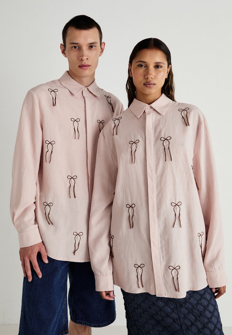 Sister Jane PENNY EMBROIDERED BOW UNISEX - Blus - pink