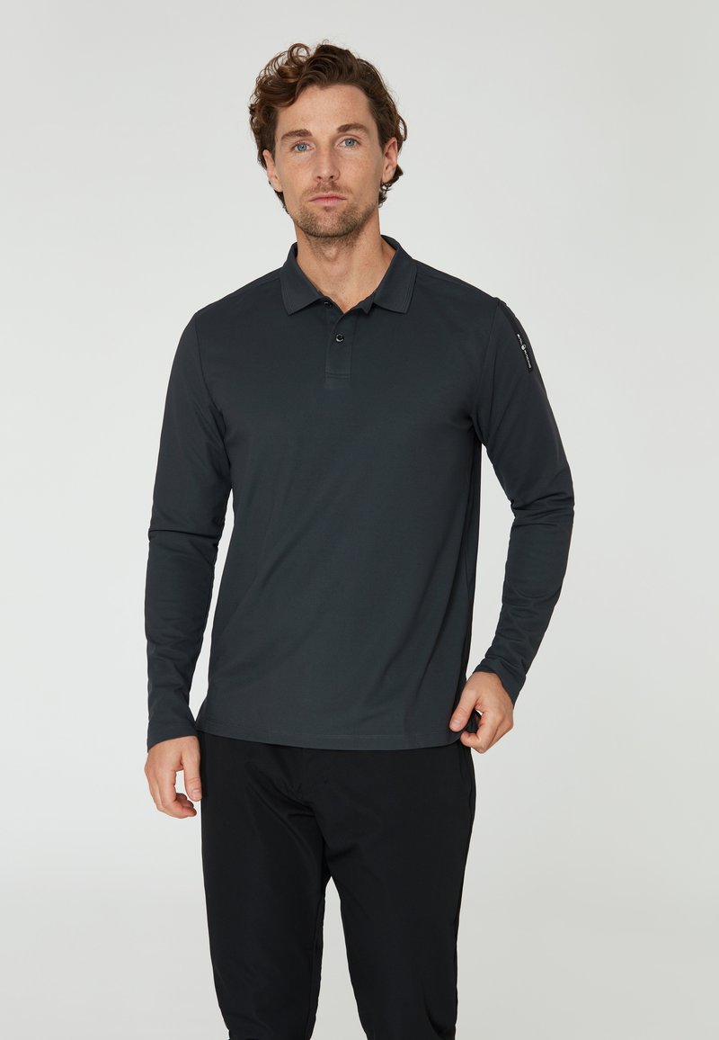 Sail Racing SPRAY TECHNICAL LS - Poloshirt - dk grey solid