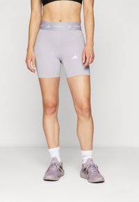adidas Performance TECHFIT SHORT - Tajice - glory grey