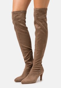 Anna Field Botas mosqueteras - taupe