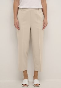 Kaffe - SAKURA CROPPED - Trousers - feather gray Thumbnail Image 1