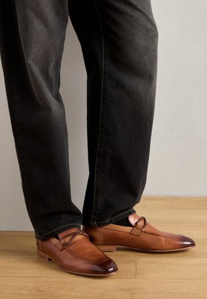 SANTO 1 - Business-Slipper - tan/sand/orange/rich tan/natural