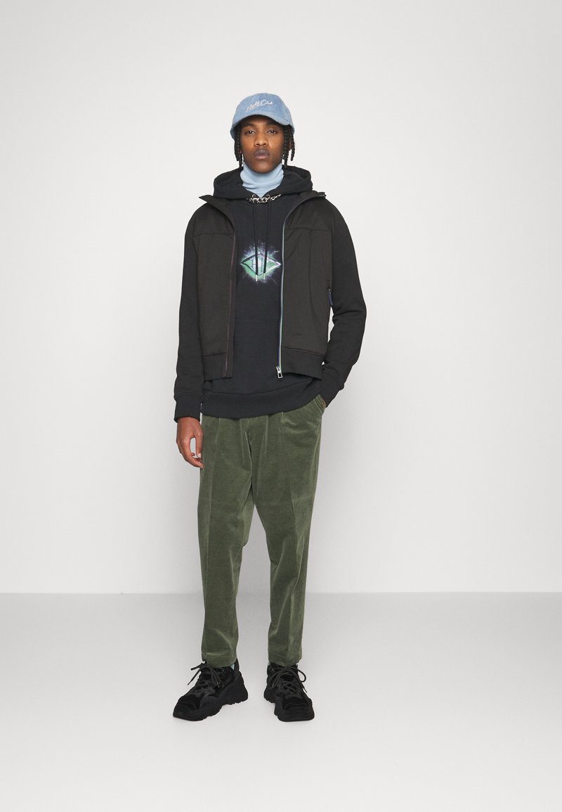 Herren T-shirts & Polos | PS Paul Smith MIXED MEDIA JACKET Übergangsjacke black/schwarz - KN89979 Herren T-shirts & Polos | PS Paul Smith MIXED MEDIA JACKET Übergangsjacke black/schwarz - KN89979