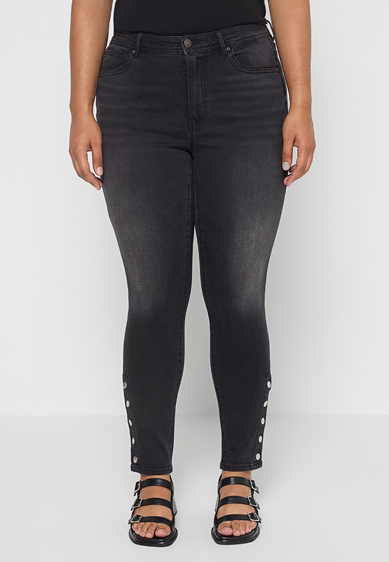 ONLY Carmakoma Jeans Skinny Fit zwart
