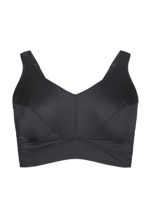 Zizzi MIT VOLLER ABDECKUNG - Bikiniöverdel - black
