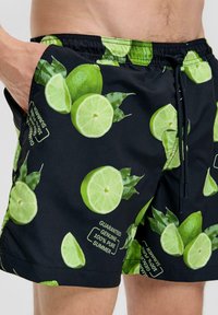 s.Oliver MIT ALL OVER PRINT - Zwemshorts - navy