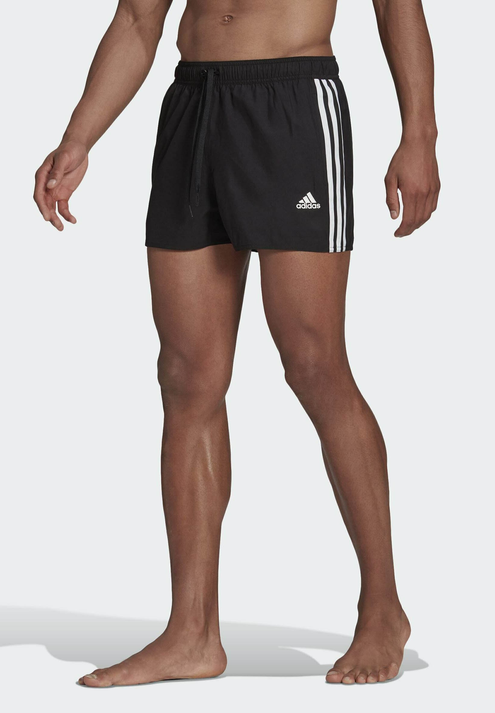 adidas Performance 3 STRIPES CLASSICS PRIMEGREEN SWIM SHORTS Bañador - black/negro - Zalando.es