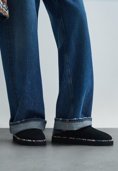 Missoni BETH - Pantuflas - black/multi blue