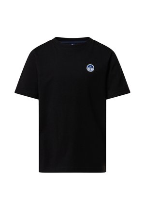 WITH LOGO PATCH - T-Shirt basic - black