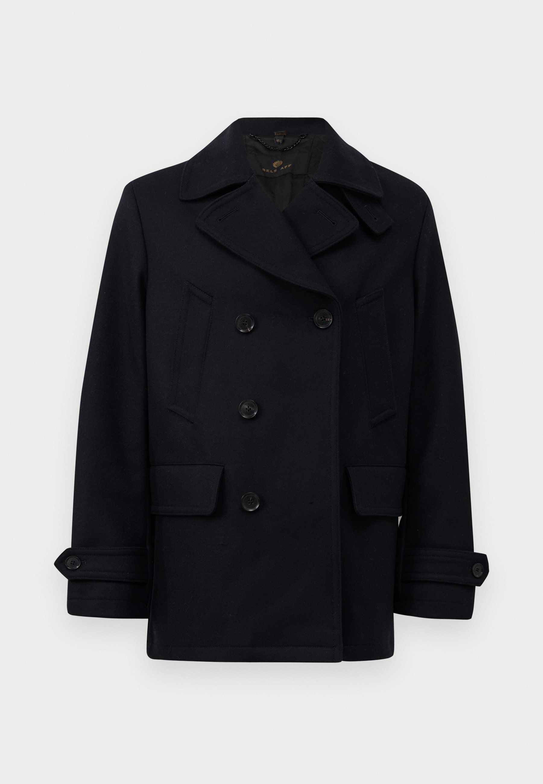 ベルスタッフ　MILFORDコート UK42 Men's Wool Cashmere Blend Milford Coat in Black | Belstaff US