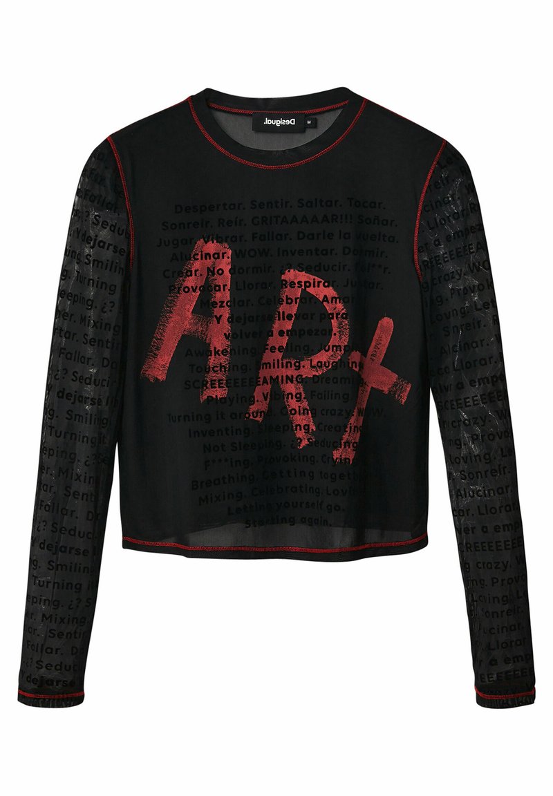 Desigual Longsleeve zwart