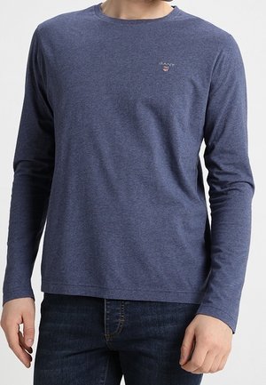 Pitkähihainen paita - mottled dark blue