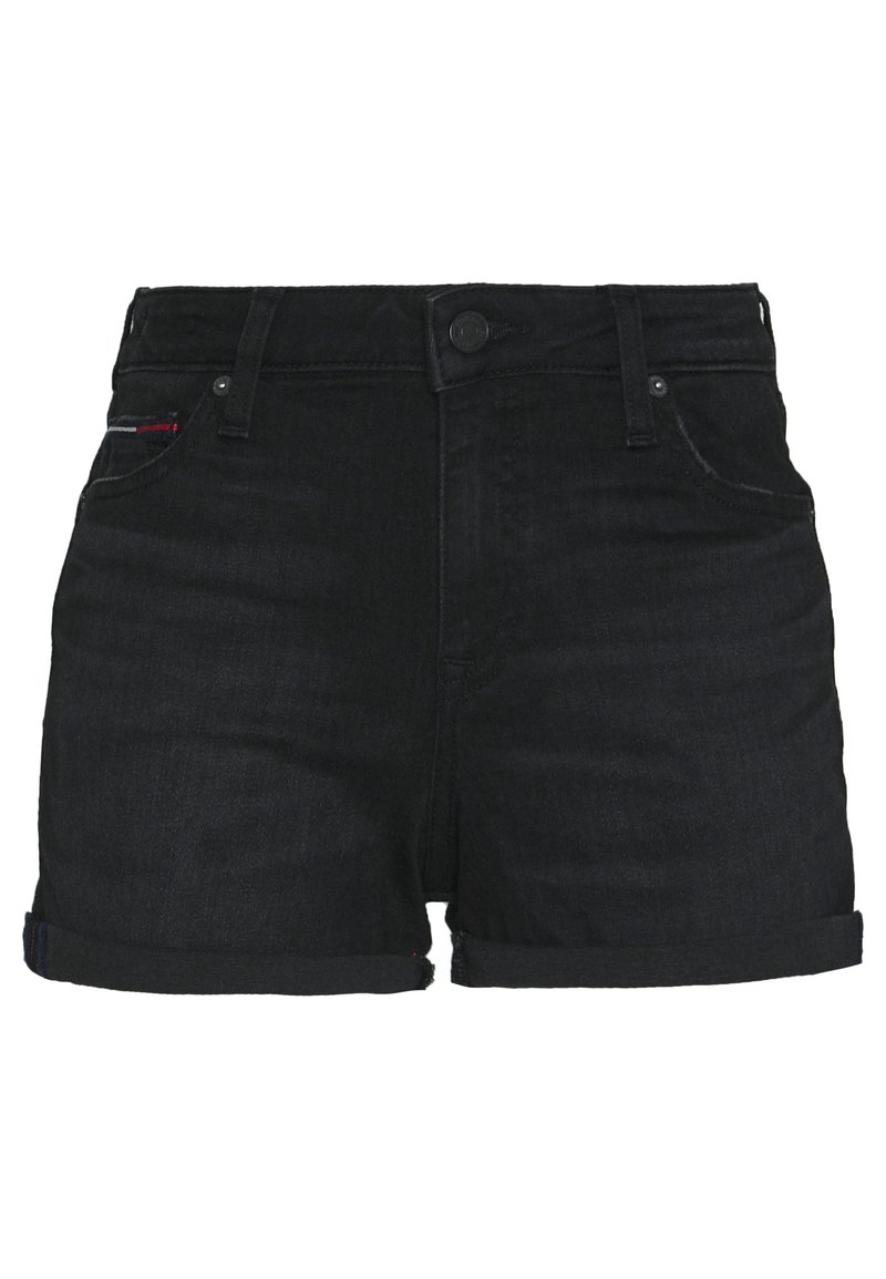 Tommy Jeans Jeansshorts - black denim