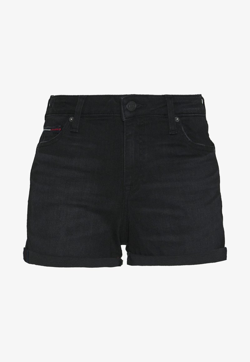 Tommy Jeans Jeansshorts - black denim