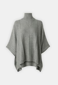 PONCHO HIGHNECK - Maglione - opal grey