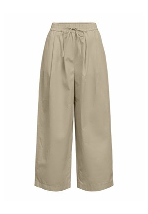 Object, HOSE WIDE LEG - Pantalon classique - humus