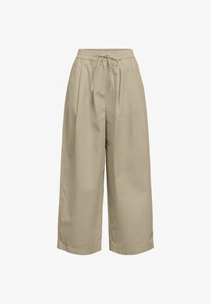 Object, HOSE WIDE LEG - Pantalon classique - humus