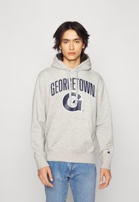Champion Rochester HOODED - Felpa - mottled grey