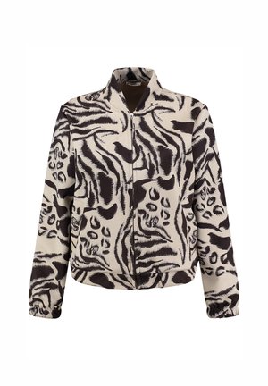 CAGE - Felpa con zip - black