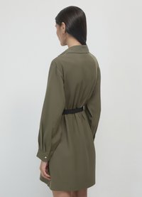 Calliope Abito a camicia - verde militare scuro