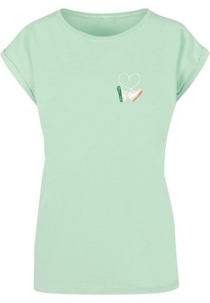 Mister Tee, KICKS LOVE - Printtipaita - neo mint