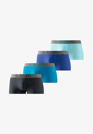 s.Oliver HIPSTER 4 PACK - Trunks - türkis