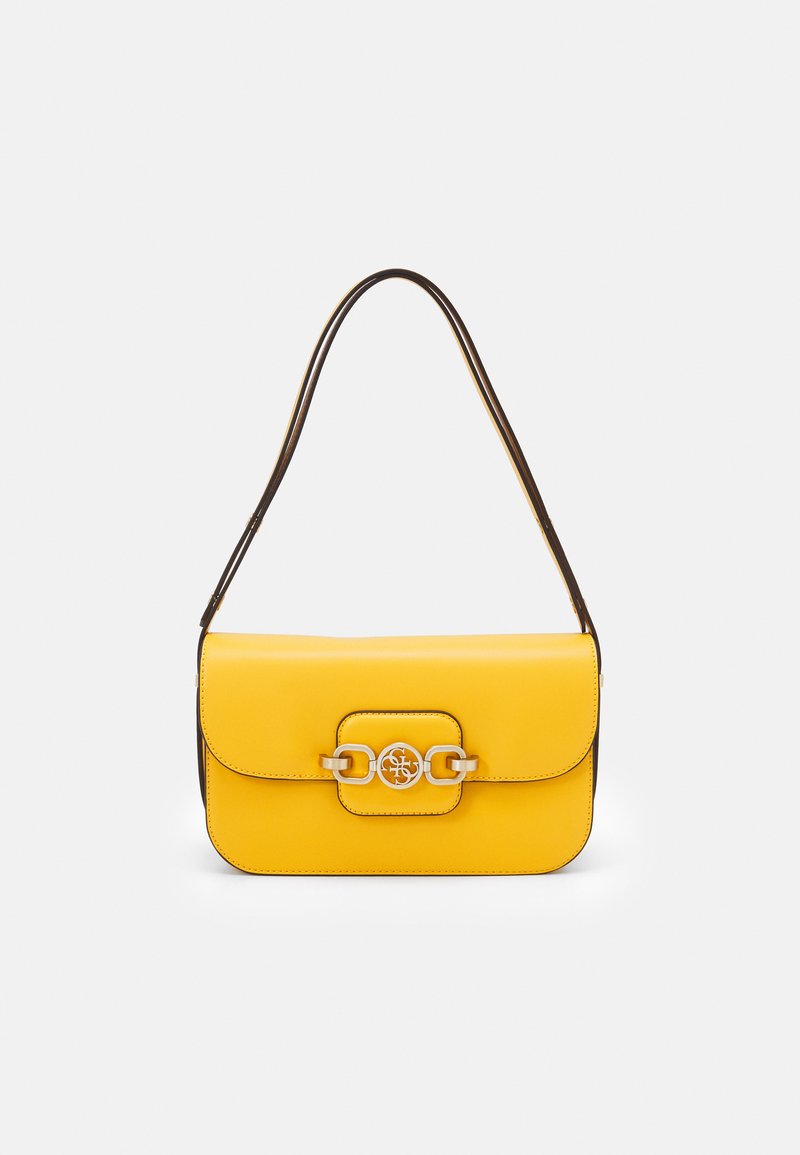 Damen Handtaschen | Guess HENSELY SHOULDER BAG Handtasche marigold/gelb - YM55839 Damen Handtaschen | Guess HENSELY SHOULDER BAG Handtasche marigold/gelb - YM55839