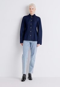 Vero Moda VMTINLEY  - Camicia - dark blue denim