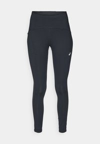ASICS ROAD HIGH WAIST - Vinter-tights - performance black