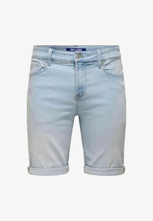 Only & Sons, Denim ONSPLY Mid waist Regular Fit - Jeansshort - light blue denim