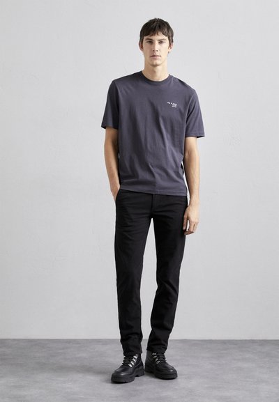 rag & bone Chino hlače - black