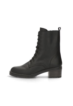 YULIA - Botines con cordones - black