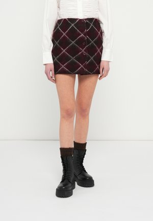 ESTATE SKIRT - Minihame - maroon