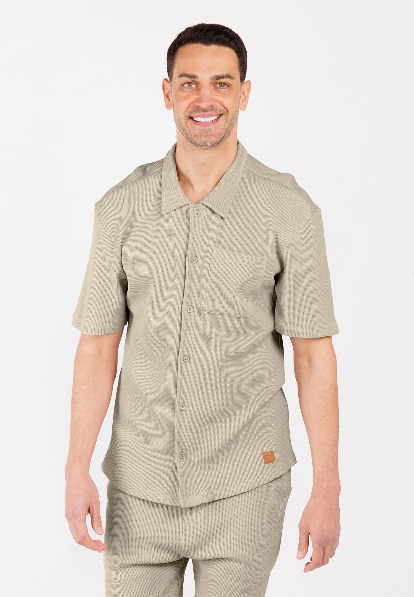 KEY LARGO Camicia Uomo Manica Corta 'MSH KLSANDBANKS' – 100% Viscosa Con Fantasia Floreale Colorata, Taglio Estivo Alla Moda
