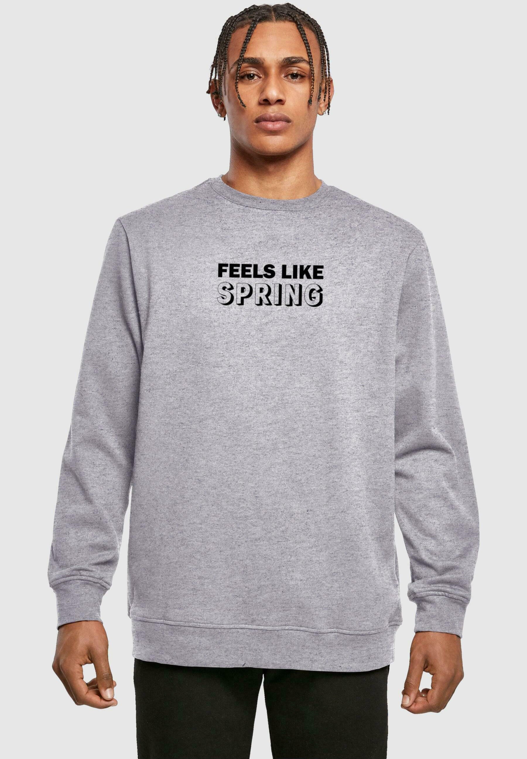 Merchcode SPRING - FEELS LIKE CREWNECK - Sweatshirt - heather grey 