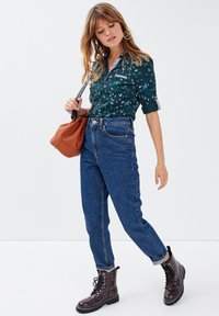 Cache Cache Button-down blouse - vert foncé