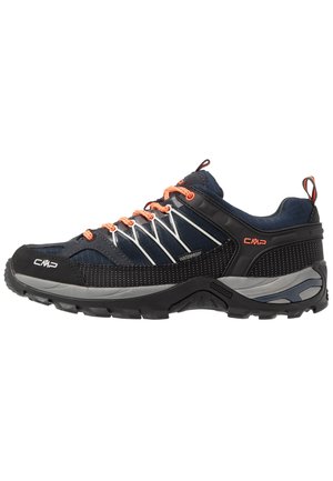 CMP RIGEL LOW TREKKING SHOES WP - Scarpa da hiking - antracite/flash orange