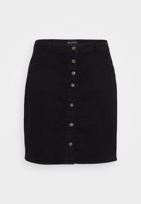 CARMANNI SKIRT - A-lijn rok - black denim