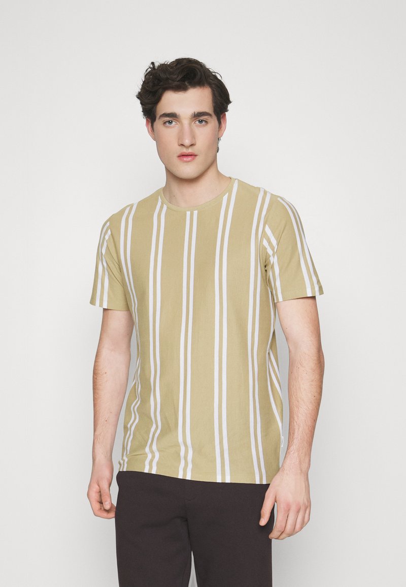 Vicenzo Shirt - Striped Sand // Dèluc