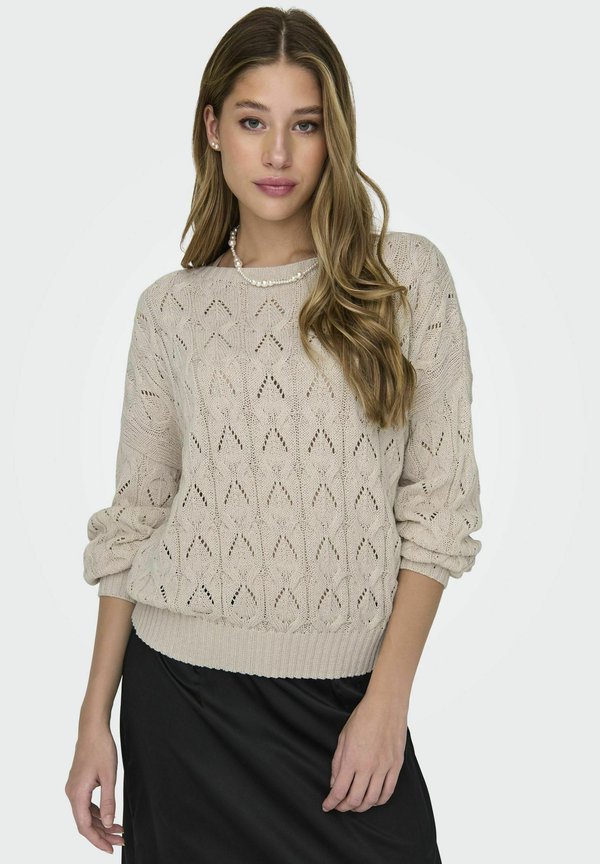 ONLBRYNN LIFE STRUCTURE LS NOOS - Jumper - pumice stone3