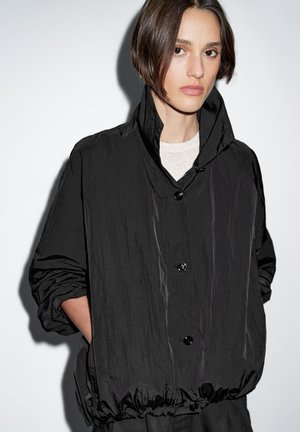 NECK - Summer jacket - black