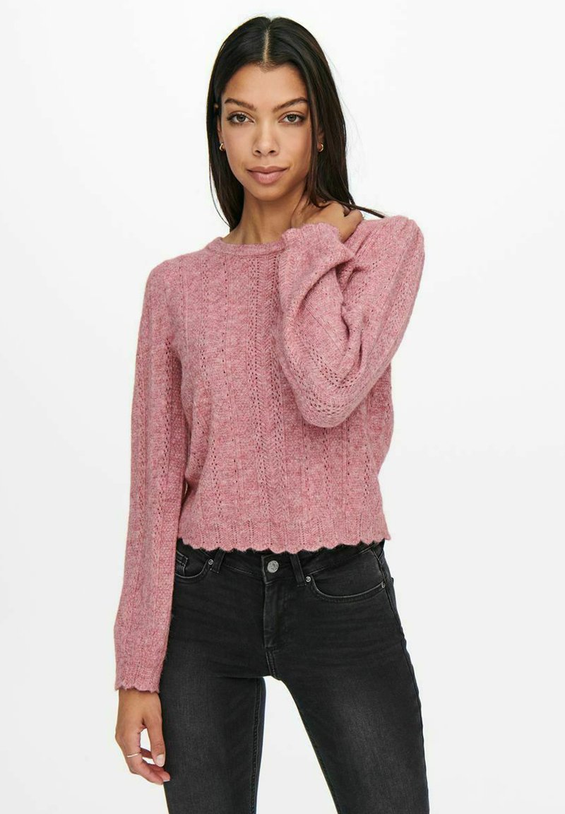 Damen Strickjacken | JDY Strickpullover nostalgia rose/rosa - NE66943 Damen Strickjacken | JDY Strickpullover nostalgia rose/rosa - NE66943