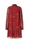 MIMI - Skjortklänning - royal red