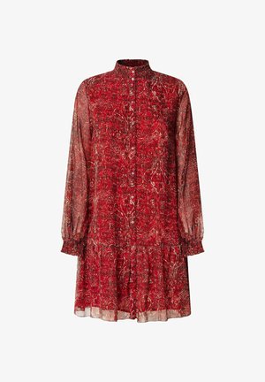 Pepe Jeans MIMI - Srajčna obleka - royal red