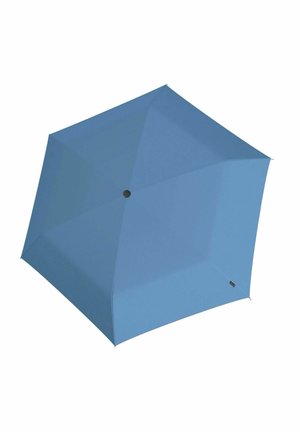 ULTRA LIGHT DUOMATIC - Umbrella - blue with black coating