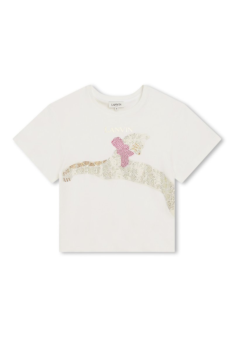LANVIN T-shirt print crème