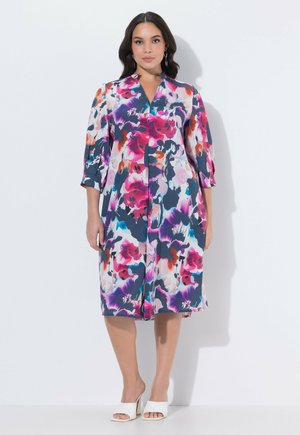 FLORAL SPLASH 3/4 SLEEVE  - Jurk - snow white