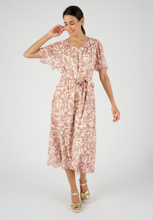 Damart VOILE BRILLANT - Jurk - ecru indien