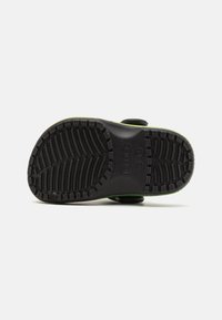 Crocs SMU CLASSIC TIE DYE GLOW IN THE DARK OVERLOAD UNISEX - Ciabatte da mare - black/multi-coloured